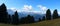 Wonderful dolomite mountain landscape