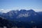 Wonderful dolomite mountains landscape / rosengarden group / south tyrol