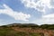 Wonderful dune landscape Cala Mesquida Mallorca Spain