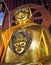 Wonderful face of the ancient of Buddha in the Buddha.