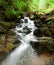 Wonderful forest waterfall