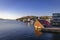 Wonderful harbor in Bergen in Norway