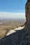 Wonderful hiking trail: Unbelievably wide view from Guadalupe Peak in Texas