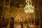 Wonderful interior ceiling of an Orthodox church