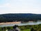 The wonderful Krasnobrod lake seen from the High in Poland