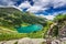 Wonderful lake in the mountains in summer, Poland