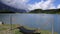 Wonderful Lake Truebsee in Switzerland on Mount Titlis