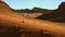 Wonderful landscape in Atacama Desert