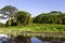 Wonderful landscape of coastline of lake Nicaragua