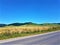 A wonderful landscape with strawbales