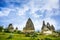 Wonderful landscape with view at fairy chimnes in Cappadocia, An