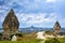 Wonderful landscape with view at Nevsehir in Cappadocia, Anatol