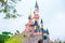 Wonderful magic princess castle at fairy-tale park