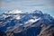 wonderful mountain view of the glarus alps. Fresh snow. Mountaineering in autumn. wanderlust. Piz Segnas Piz Sardona