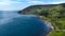 Wonderful Murlough Bay in North Ireland - aerial view