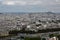 wonderful panorama of the Parisian city