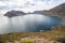 Wonderful panorama view on Hout Bay from Chapmans Peak Drive