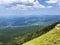 Wonderful panoramas of forests and pastures from the lookout in the Ucka Nature Park, Croatia / ÄŒudesne panorame na Å¡ume