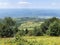 Wonderful panoramas of forests and pastures from the lookout in the Ucka Nature Park, Croatia / ÄŒudesne panorame na Å¡ume