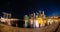 Wonderful Panoramic View of Singapore City at Night, Long Expose