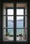 Wonderful picture of window with amazing sea view