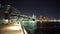 The wonderful pier under Brooklyn Bridge - great view - videoclip Manhattan New York APRIL 25, 2015