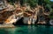 The wonderful pink rocks and caves of Cilento