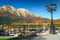 Wonderful restaurant with terrace, Busteni, Transylvania, Romania, Europe