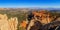 Wonderful rock formation. Hoodoos in Bryce Canyon National Park.