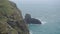 The Wonderful Scenery Of A Calm Sea in Skomer Island in Wales - Aerial