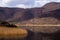 Wonderful scenery by the lake Zazari, Florina, Greece