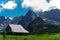 Wonderful summer view of the great mountain peaks. Tatry. Poland