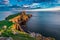 Wonderful sunset at the Neist point lighthouse in Scotland