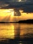 Wonderful sunsets on the Danube River 2