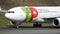 Wonderful TAP Air Portugal Airbus A330 Taxi at Madeira Airport 4K