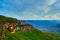 Wonderful three`s sister cliff from Echo Point at Blue Mountain National Park in Australia