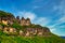 Wonderful three`s sister cliff from Echo Point at Blue Mountain National Park in Australia