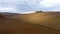 Wonderful Tuscan fields in autumn - beautiful Tuscany Italy