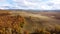 Wonderful Tuscan fields in autumn - beautiful Tuscany Italy