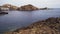 Wonderful unique rock formations and the sea in the Natural Park of Tudela