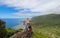 Wonderful view of Fajazinha, Faja Grande, Flores Island, Azores archipelago, Portugal