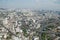 Wonderful view of the huge Bangkok from the top floor of the skyscraper