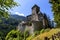 Wonderful view of Tures Castle in South Tyrol