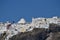 Wonderful Views Of The City Of Fira On Top Of A Mountain On The Island Of Santorini From High Seas. Architecture, Landscapes, Crui