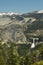 Wonderful Views Of Some Impressive Cascades From The Highest Part Of One Of The Mountains Of Yosemite National Park. Nature Travel