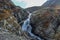 Wonderful waterfall in the Mountains of Himachal Pradesh,India