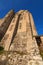 Wonderful wide angle view of ancient Mont Saint-Michel abbey. Normandy, France, Europe