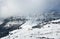 A wonderfully beautiful winter setting with a fresh snow cover in the Swiss Alps and above the Lake Walen or Lake Walenstadt