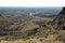 Wondferful day for hiking: unbelievably wide view from Guadalupe Peak in Texas