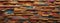 Wood aged art architecture texture abstract block stack on the wall for background, Abstract colorful wood texture for backdrop.
